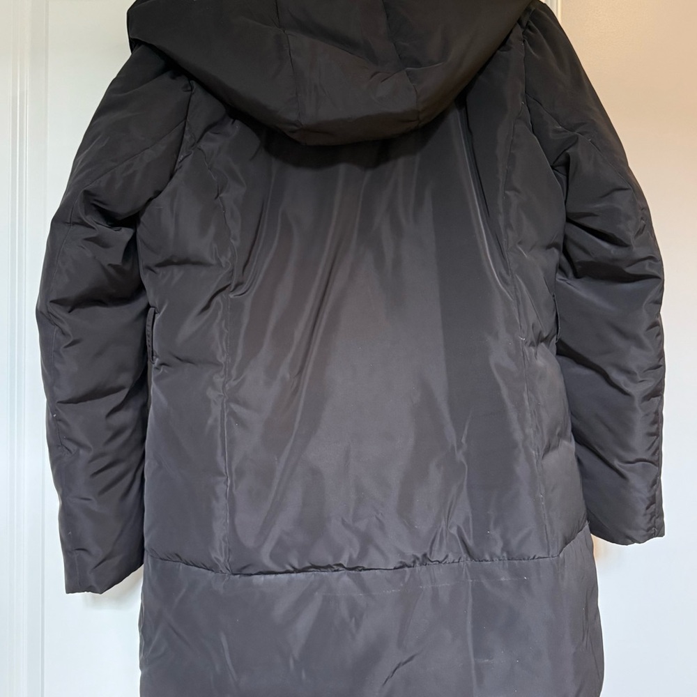 Joe Fresh Black Women’s Large Puffer Jacket - Picture 3 of 5